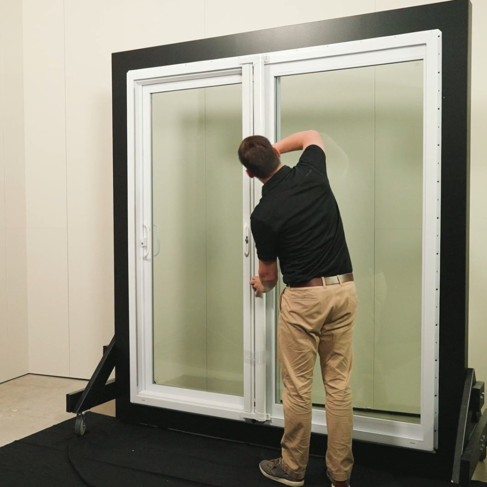 patio luminaire install