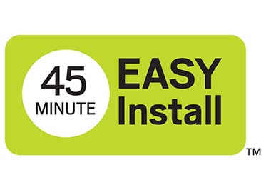 45 min install storm door